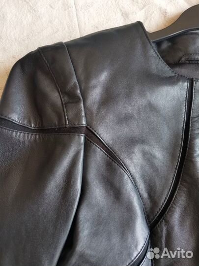 Куртка кожаная женская 44 размер