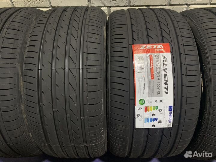 Zeta Alventi 275/35 R19 и 245/40 R19 98Y