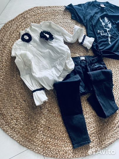 River island джинсы рубаха Sisley