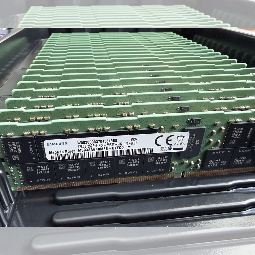 [M393AAG40M3B-CYF] 128gb Ddr4 2933 Rdimm Samsung M393aag40m3b-Cyf