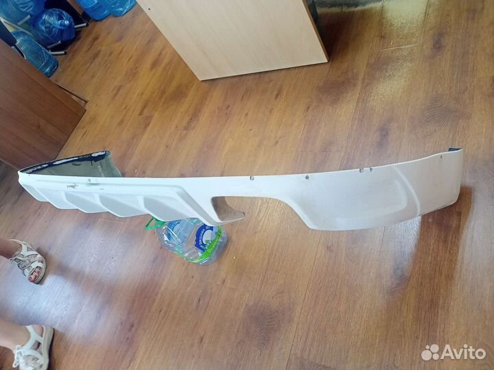 Диффузор заднего бампера R-line KIA Cerato 2/Forte