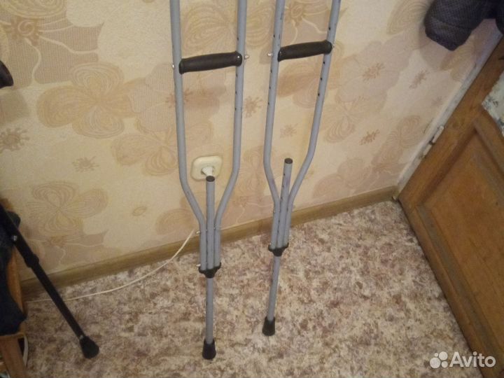 Костыли подмышечные взрослые бу