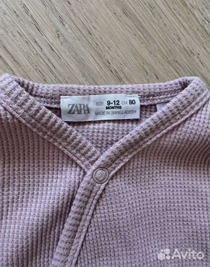 Боди zara для девочки