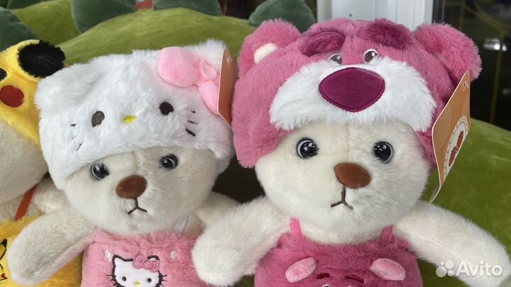 Мягкие игрушки Мишки в Пижаме