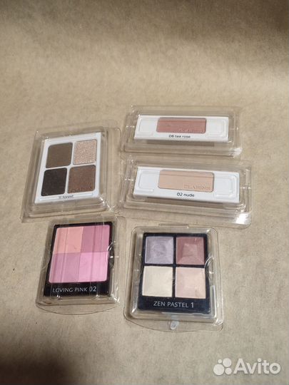 Пудра и тени тестеры