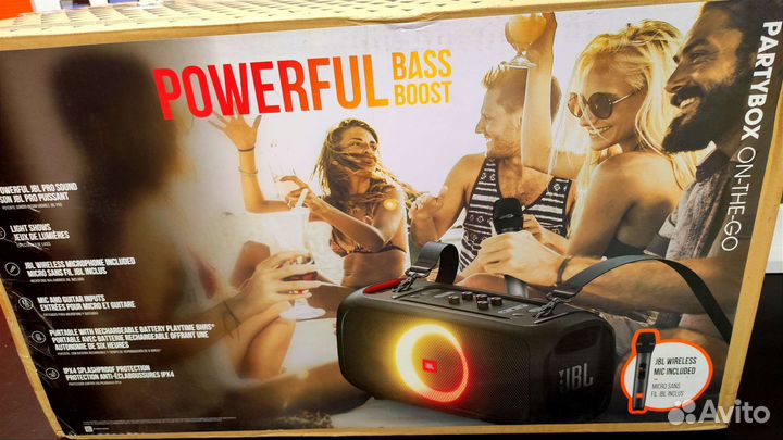 JBL Partybox On The Go (новая)