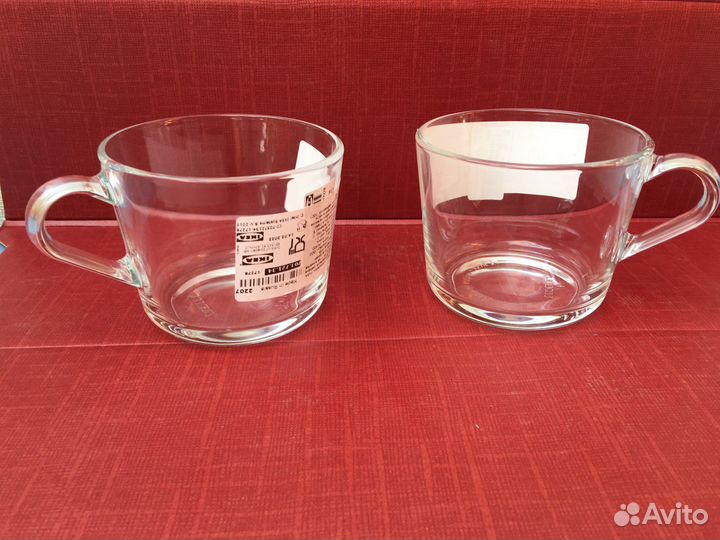 Кружки IKEA 240мл 2 шт