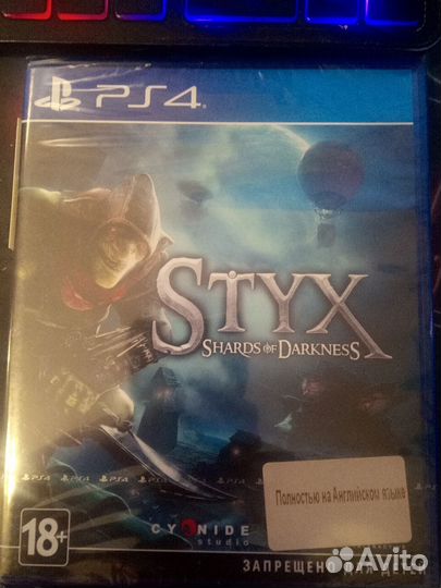 Styx: Shards of Darkness PS4 новый в пленке