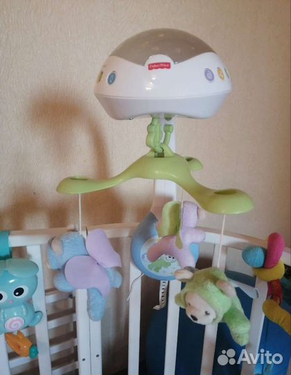 Мобиль проектор fisher price 3 в 1