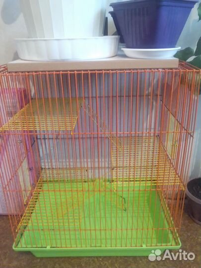 Клетка б/у. Три уровня