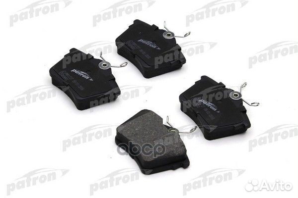 Колодки тормозные дисковые PBP1727 patron