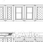 Кухня Ирина белый матовый