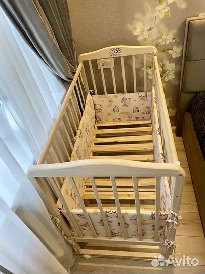 Детская кровать люлька бу