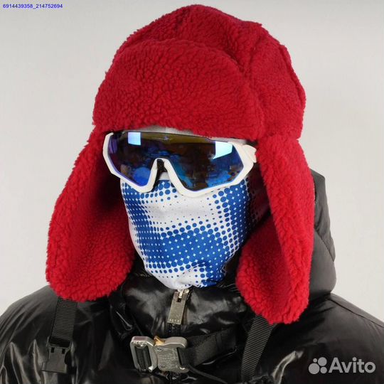 Шапка ушанка Supreme Shearling Trooper (Арт.55502)