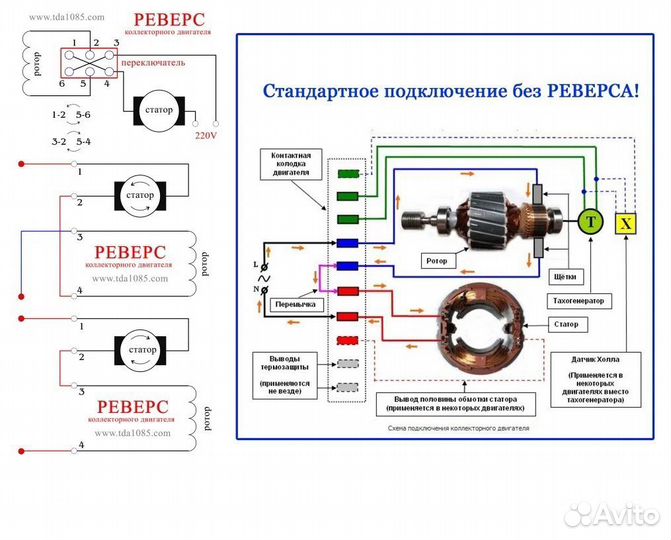 Регулятор оборотов для двигателя от стиралки