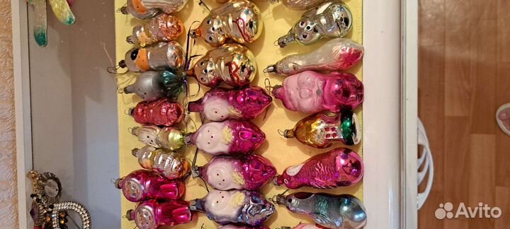 Елочные игрушки СССР