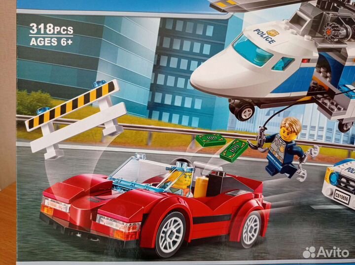 Конструктор Cities 10656 Стремительная Погоня