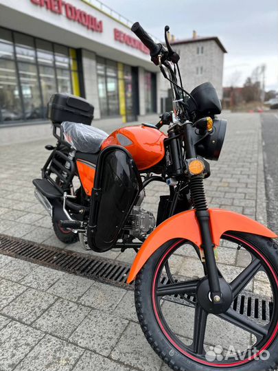Мопед raid Оранжевый