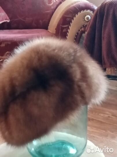 Берет из соболя