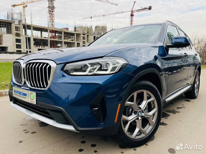 BMW X3 2.0 AT, 2022, 535 км