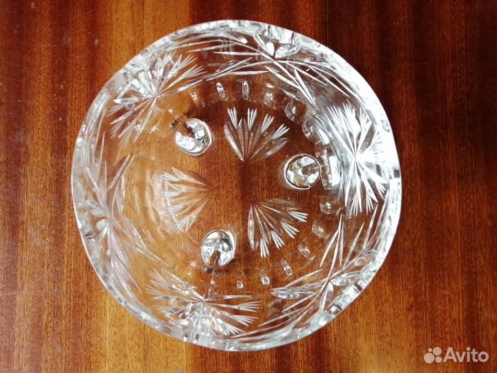 Хрустальная конфетница (салатница) СССР