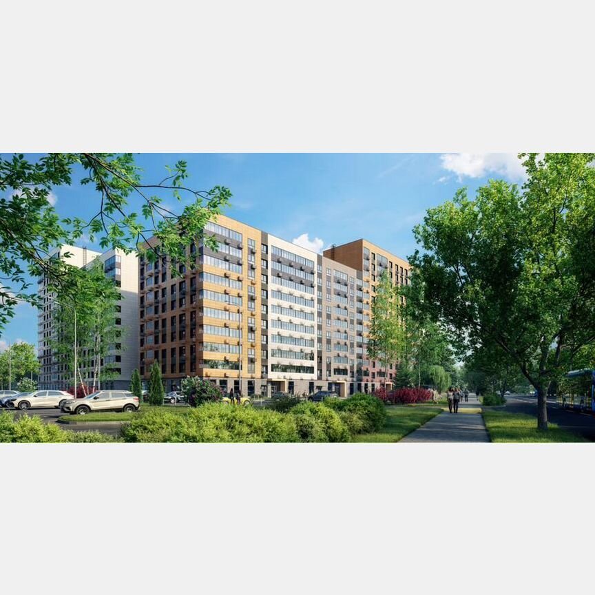 1-к. квартира, 34,1 м², 11/13 эт.