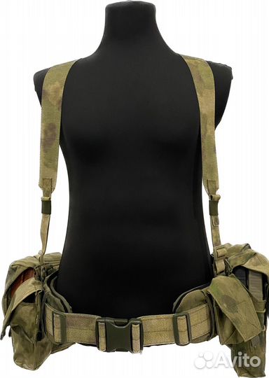 Боевой тактический пояс с подсумками бр1