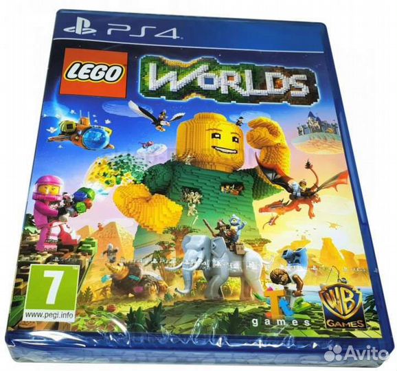 Игра Lego: Worlds (PS4)