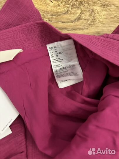 Шорты широкие h&m женские