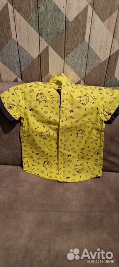 Рубашка для мальчика 110 см