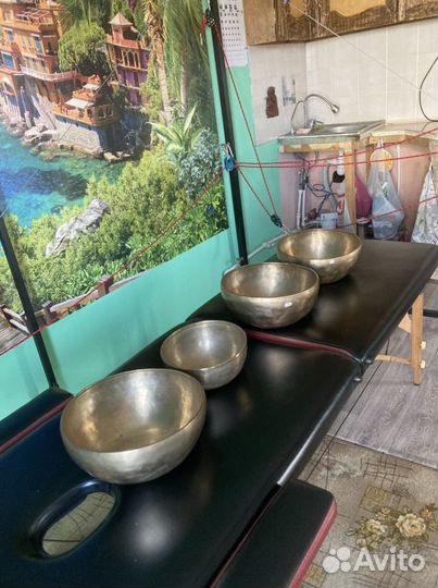 Кованые поющие чаши