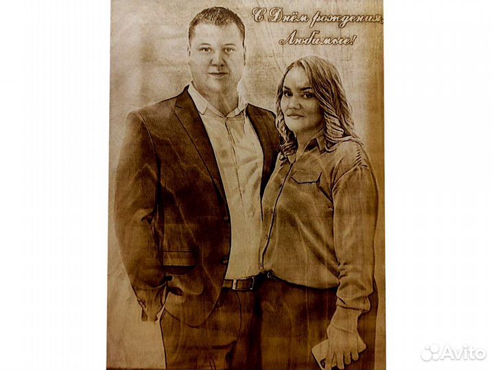 Выжигание портретов на дереве