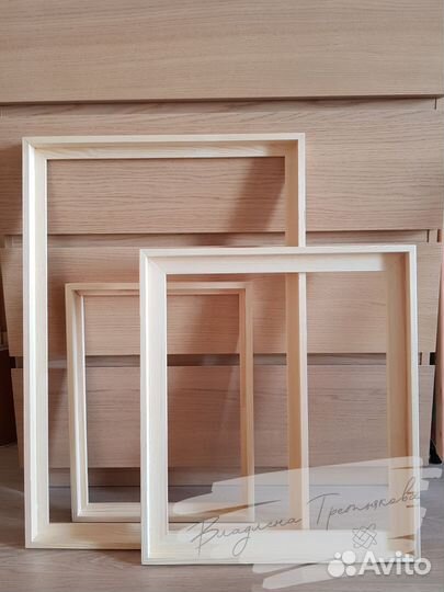 Рама из дерева Кэнвас 610 610 29 мм, торец 11мм