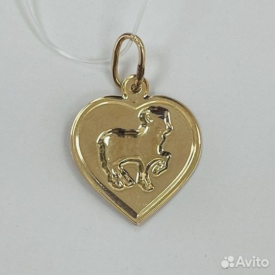 Золотая подвеска 585 пробы