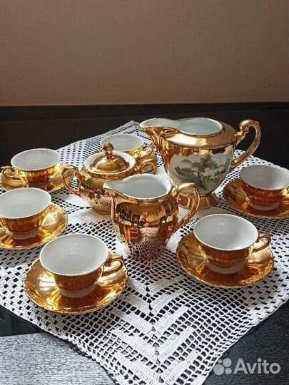 Старинный набор для специй+ кофейный сервиз