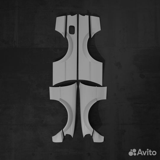 BMW 3 E46 Coupe расширение кузова FRP