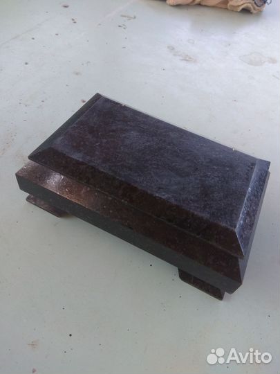 Шкатулка из натурального камня