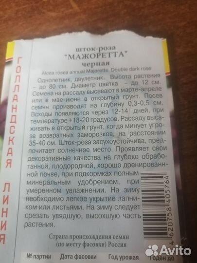 Шток-роза (мальва)