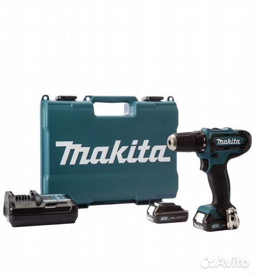 Аккумуляторная дрель шуруповерт makita 12v