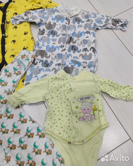 Вещи пакетом для мальчика 62 68