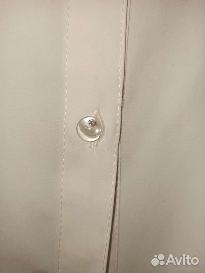 Школьная блузка 140 шёлк