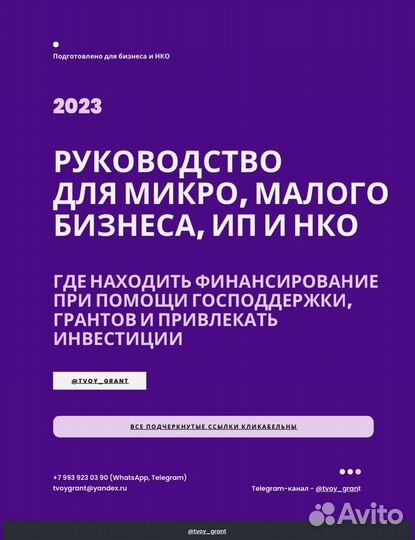 Руководство для малого, микро бизнеса, ип и нко