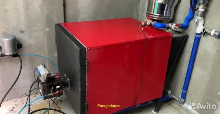 Котел на отработке