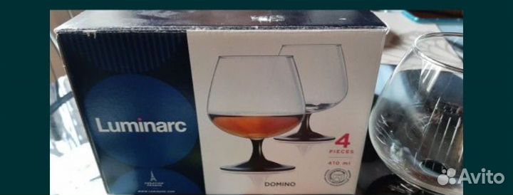 Бокалы для коньяка 4 шт