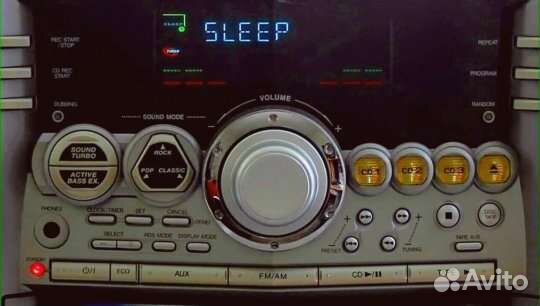 Музыкальный центр Panasonic с Саб и Jvc в отличн