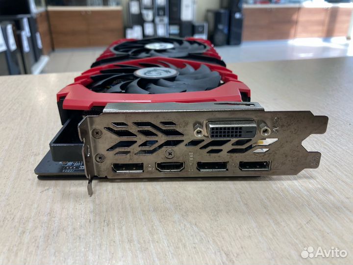 Видеокарта MSI GTX 1060 gaming X 6G 6гб