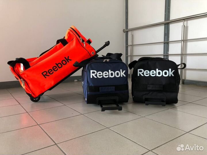 Баул хоккейный на колесах Reebok, Bauer
