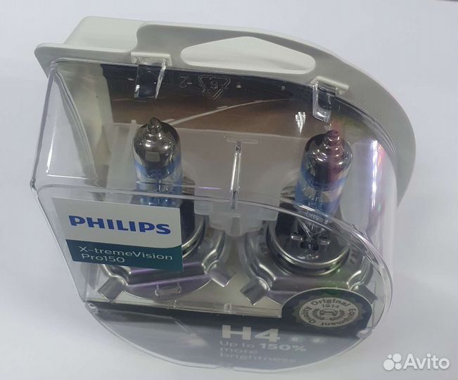 Лампы philips Н4+ 150 светоотдачи