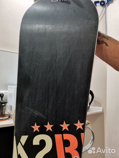 Сноуборд K2 Recon Riser с креплениями Ride Cad