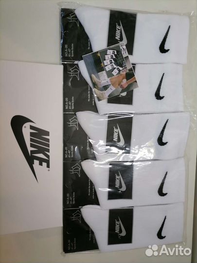 Носки nike высокие